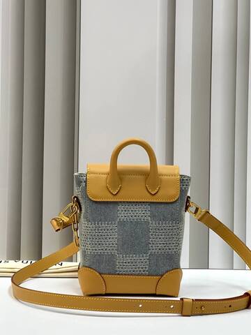 Сумка Louis Vuitton Nano Steamer синий