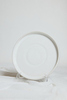 Круглая керамическая тарелка 