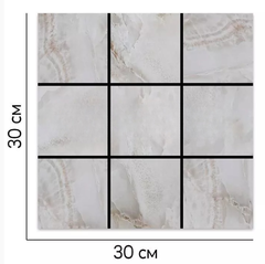 Самоклеящаяся плитка ПВХ Плитка агат 300х300 мм