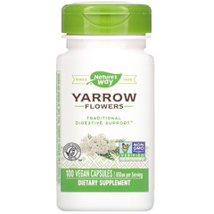 Nature's Way, Yarrow Flowers, 650 mg, 100 Vegan Capsules