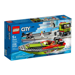 Lego konstruktor City Race Boat Transporter