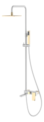 Boheme Q 148-WG.2 Стойка для душа, цвет: белый,золото фото