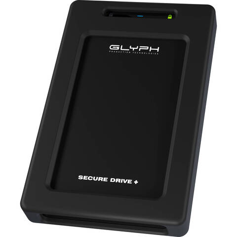 Внешний диск SSD Glyph Technologies 8TB SecureDrive+ Professional External SSD with Bluetooth USB 3.2 Gen 2