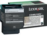 Картридж для принтеров Lexmark C546 черный (black). Ресурс 8000 стр (C546U1KG)