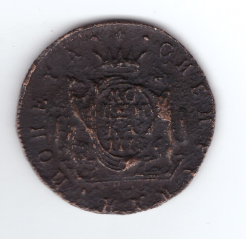 1 копейка 1778 год. КМ. Сибирская монета. VG