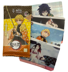 Бустер коллекционных карточек Demon Slayer (категория A) Yellow box