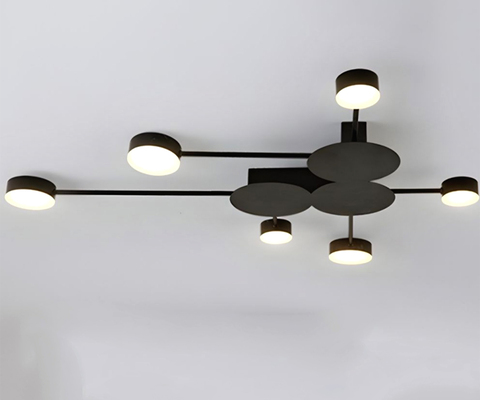 Светильник диммируемый Kink Light Фирс черный 2206D,19