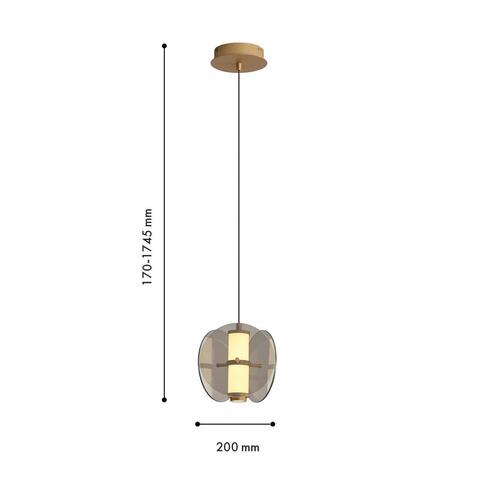 Подвесной светодиодный светильник Favourite Fada 4625-1P