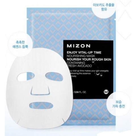 Mizon Enjoy Vital-Up Time Nourishing Mask питательных маска с экстрактом авокадо