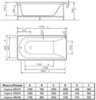 Alba Spa Impero ВПР0210200100 Акриловая ванна 180x80