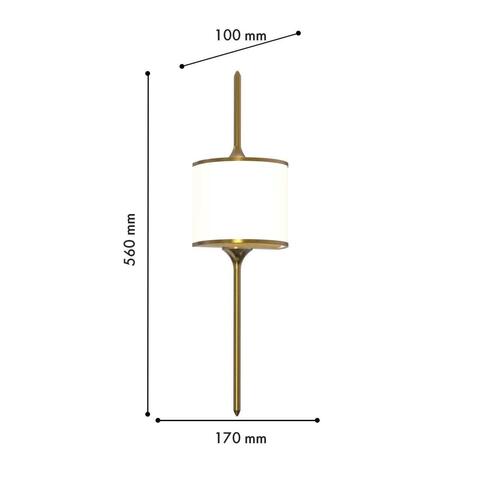 Настенный светильник Favourite Kreisel 4568-2W
