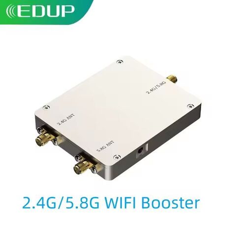EDUP EP-AB031 Двухдиапазонный усилитель Wi-Fi сигнала бустер 2.4/5.8 ГГц 8W