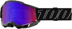Очки маска 100% Accuri 2 Black line Линза RED BLUE