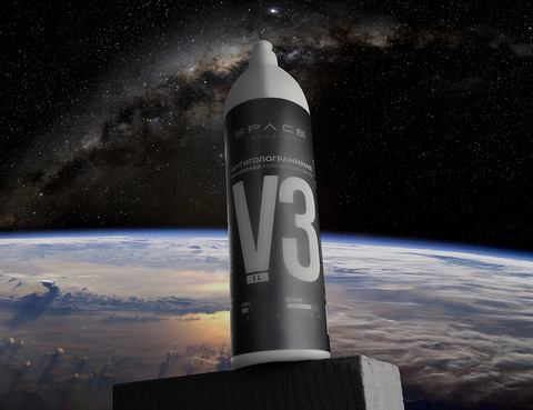 Space Cosmetics V3 Антиголограммная финишная полировальная паста 200мл