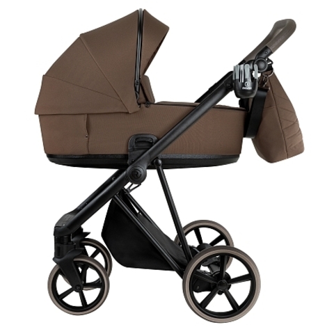 ROAN Коляска 2 в 1 Sol короб + прогулка Mocha Mousse/Black