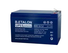 Аккумулятор B.ETALON BHR 12-7,2