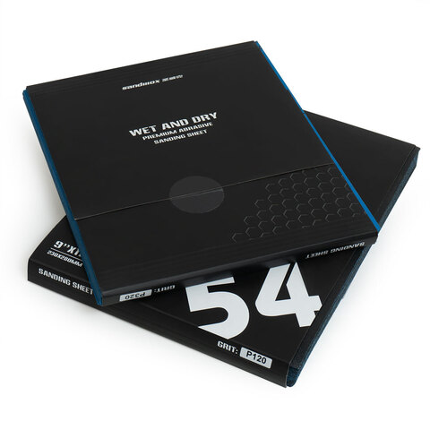 Шлифовальная бумага Sandwox 54 WPF Wet and Dry водостойкая P400 1шт