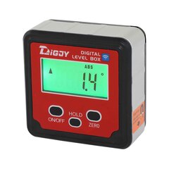 Уровень электронный 0,1° 60x60x25мм (магнитный) Bluetooth DIGJY 82412SB-00B