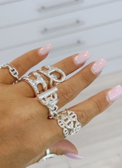 16728 -Кольцо разъемное FARANDOL из неродированного серебра