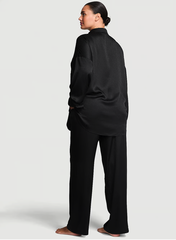 ПИЖАМА САТИНОВАЯ БРЮЧНАЯ VICTORIA'S SECRET ОВЕРСАЙЗ