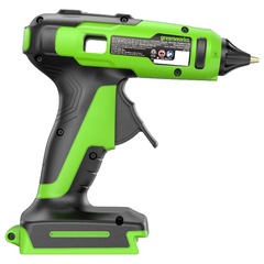 Пистолет клеевой Greenworks G24GLG 24V аккумуляторный, без АКБ и ЗУ