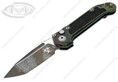 Нож Microtech LUDT 1136-1OBS Outbreak Zombie Gen III Tanto 