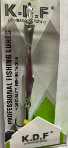 3 Блесна зимняя KDF Bergos 130-8015 2 гр 45 мм цв silver