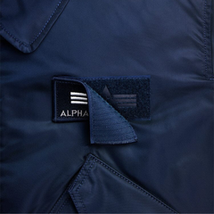 Куртка Alpha Industries CWU 45/P Rep. Blue (Синяя)