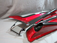 Комплект пластика Kawasaki zzr1100-1 90-91-92 чёрно-красный