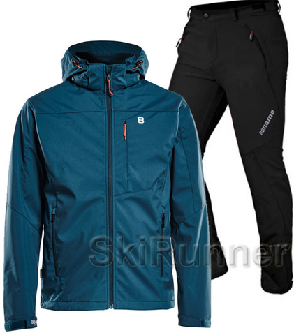 Лыжный утепленный костюм 8848 Altitude Padore Softshell Deep Dive Noname Grassi 18