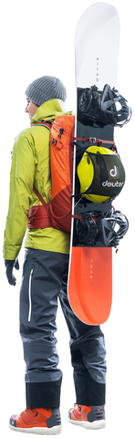 Картинка рюкзак для сноуборда Deuter freerider pro 34+ moss-citrus - 7