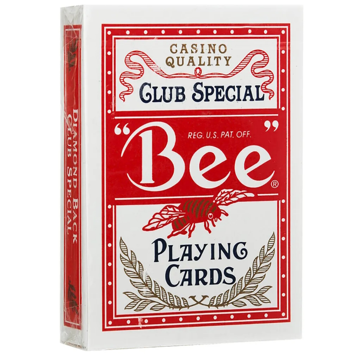 Карты игральные "Bee" 54 (картон 300G red core) /12 card1519 –  купить по цене 350 ₽ в интернет-магазине ohmygeek.ru