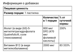 Solaray, Метил B12, метилфолат, натуральная вишня, 60 пастилок