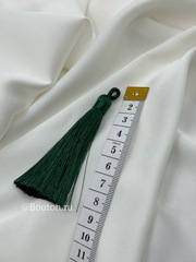 Кисточка для штор изумрудная 8 см
