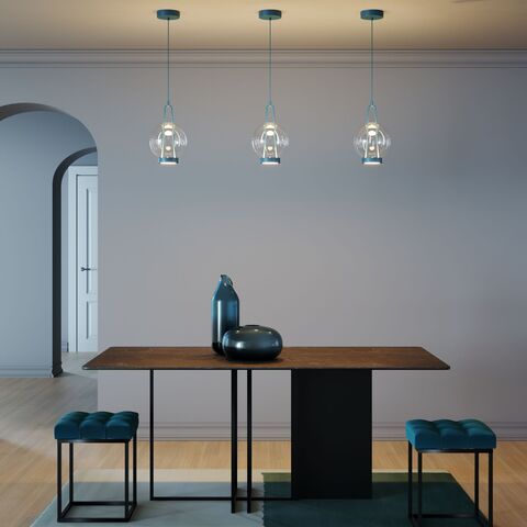 Подвесной светодиодный светильник Eurosvet Frasco 50267/1 LED синий