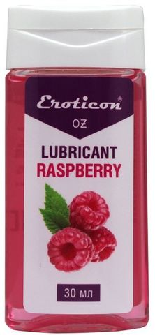 Интимная смазка Fruit Raspberries с ароматом малины - 30 мл. - Eroticon 34042