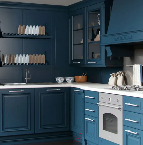 Кухня Bristol blue 3