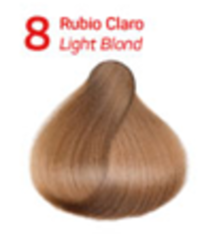 8 светлый блондин. Краситель для волос с эффектом лифтинга KV-1