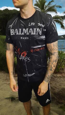 Футболка Balmain 307508bl