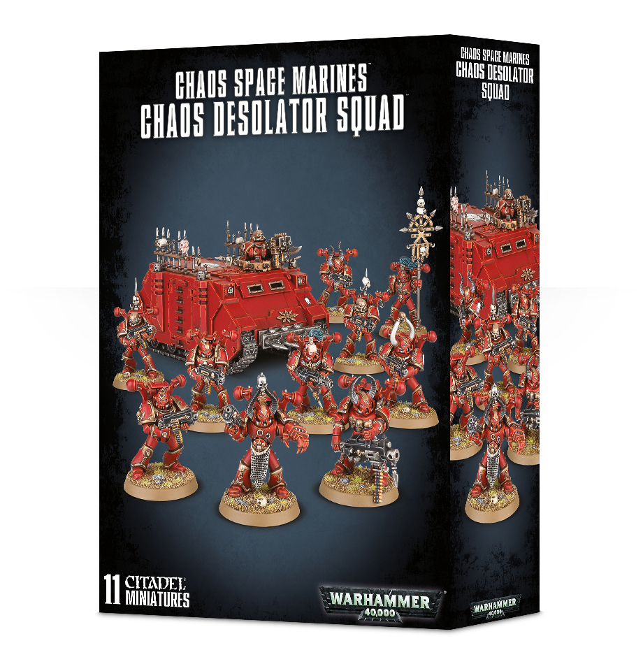 Chaos Space Marines Chaos Desolator Squad (Взвод Опустошителей Хаоса)