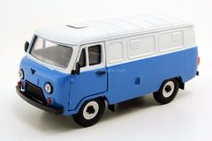 UAZ-3741 van (plastic, painted) 1:43 Agat Mossar Tantal