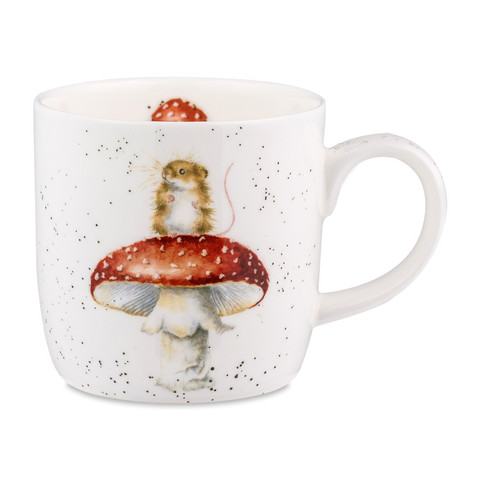 Кружка 310мл Royal Worcester Забавная фауна Хомяк и мухомор