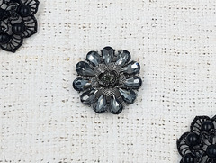 Брошь пришивная, d 4 см