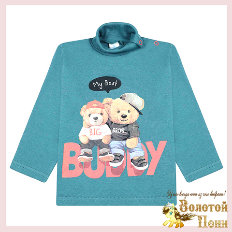 Водолазка кнопки м (1-4) 240823-BK0007M.5