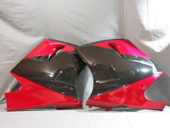 Комплект пластика Kawasaki zzr1100-1 90-91-92 чёрно-красный