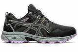 Кроссовки непромокаемые Asics Gel Venture 8 WP black-ivory женские