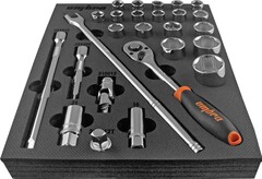 Ombra OMT26STE Набор головок торцевых 1/2