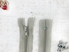 Молния брючная автомат, L 20 см, Т4, светло-бежевый