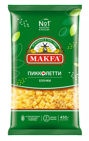 Макароны Makfa бантики, 400г