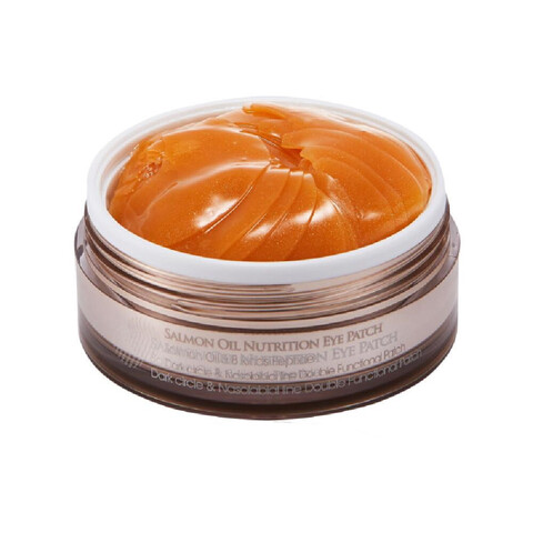 Eyenlip Salmon Oil Nutrition Eye Patch Патчи для кожи вокруг глаз гидрогелевые с лососевым маслом 60шт
